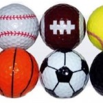 Golfbälle in Sportballoptik + was schenke ich meinem Freund + Geschenk Idee