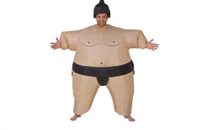 Inflatable Costume Sumo Wrestler + jetztbinichpleite.de