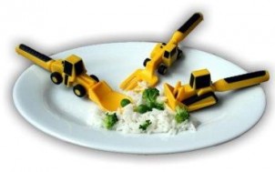 Kinderbesteck-Set CONSTRUCTIVE EATING + jetztbinichpleite.de