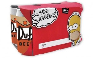 Simpsons Glas Set Duff Beer + was schenke ich meinem Freund + Geschenk Idee