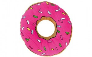 Simpsons-Kissen Donut | jetztbinichpleite.de