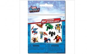 Spiderman, Hulk, Wolverine 104 mini Sticker + jetztbinichpleite.de