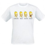 The Simpsons Salad T-Shirt + jetztbinichpleite.de