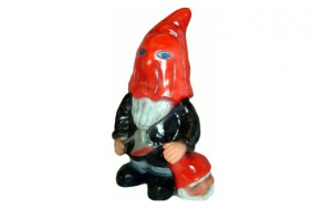 hilfe geschenkidee für freund + Gartenzwerg Henker